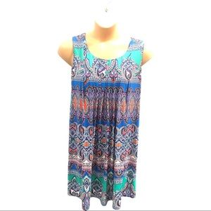 EUC Ronnie Nicole Paisley Dress. Size 14